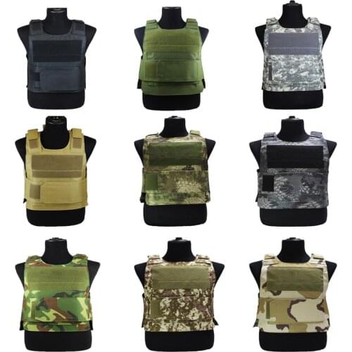 Outdoor Hunting Tactical Vest Military Molle Plate Carrier Magazine Airsoft Paintball Outdoor Combat Protective Vest Accessories