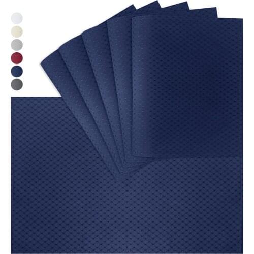 VCVCOO Placemats Washable Fabric Place Mats Stain-Resistant Dining Disc Cup Coaster Pad Heat Resistant Cloth Christmas Tablemat