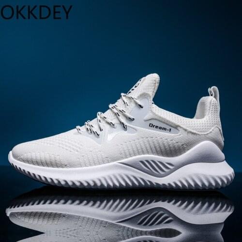 2020 flying woven shoes breathable mens shoes ins trend shoes teenagers' small white shoes sports and leisure fashionable shoes
