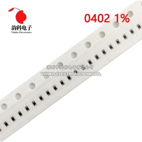 500pcs 1% 0402 SMD resistor 0R ~ 10M 1/16W 0 1 10 100 150 220 330 ohm 1K 2.2K 4.7K 10K 100K 0R 1R 10R 100R 150R 220R 330R 1M 10M
