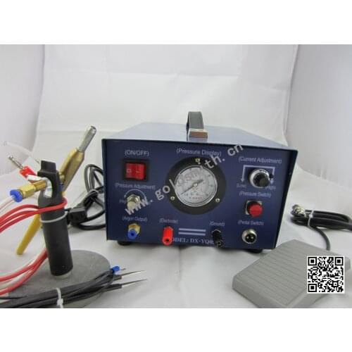 Jewelry making argon welding machine jewelry sparkle welder jewelry welding machine 220V with 1 electrode