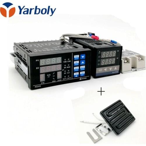 Digital Adjustable PID Temperature Controller Panel Thermostat+Infrared Ceramic heater Plate 80*80mm 450W For BGA Rework Station