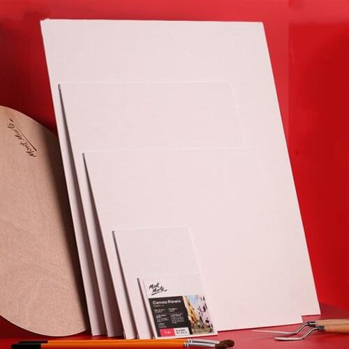 12pcs Painting Canvas Panel Board Panel Canvas Painting Board Creative Oil Paint Canvas Sketchpad Drawing Board For Student