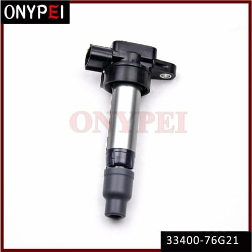 Ignition Coil 33400-76G00 For Suzuki 00-02 Alto HA12/23 Wagon R+ MA61 98-00 1.0 33400-76G21 099700-0950 33400-76G30