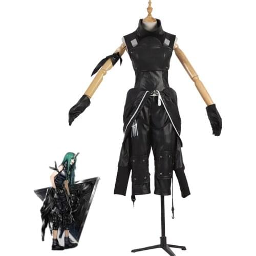 Game Arknights Xing Xiong Cosplay Costume Outfit JumpsuitsFull set Women Halloween Carnival Costumes