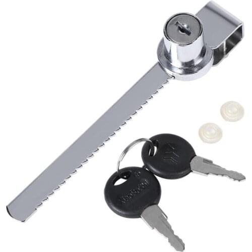Same Key Sliding Window Glass Cabinet Lock with Key for Mobile Showcase Display Case Furniture Glass Push Door Hardware Locks