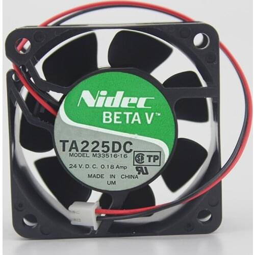 Original authentic 6025 24v 0.18a TA225DC M33516-16B industrial fan