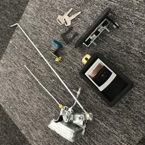 Suitable for Komatsu PC120-6/6D102/PC200-6/PC350-6 excavators Door lock assembly Excavator door lock