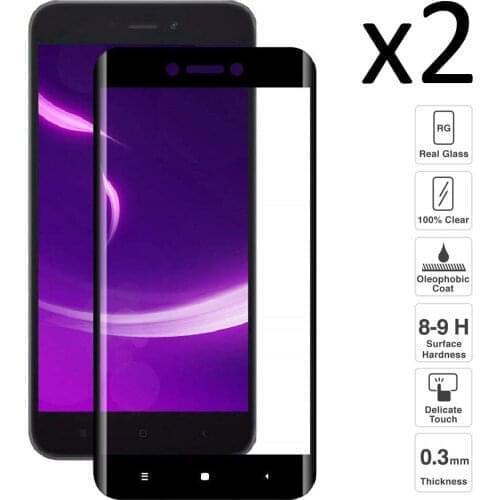 Xiaomi Redmi GO, Set 2 pieces crystal screen Protector templad