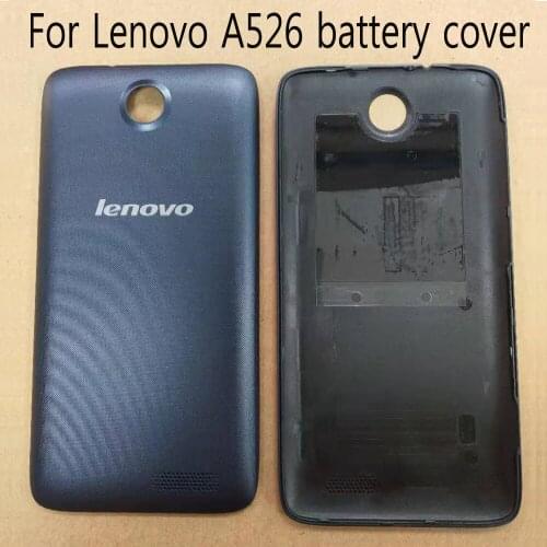 For Lenovo A526 back Battery Cover Official Original Cover Without Power Volume Buttons Housing Replacement Parts