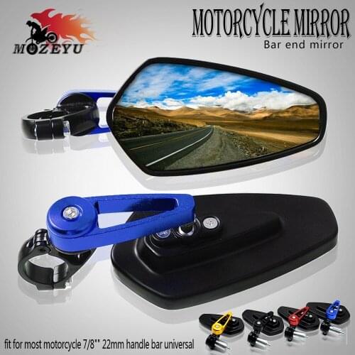 7/8"22 Universal Motorcycle Rearview Mirror Rear View Handle bar End Side Mirror for yamaha X-MAX XMAX 125/200/250/400 XMAX300