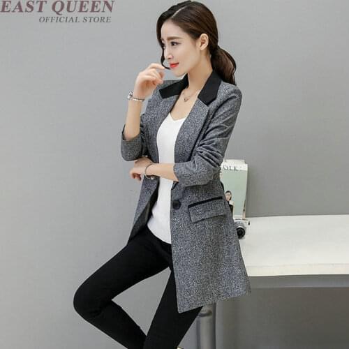 Women blazers and jackets office clothes women blazers 2018 DD1240