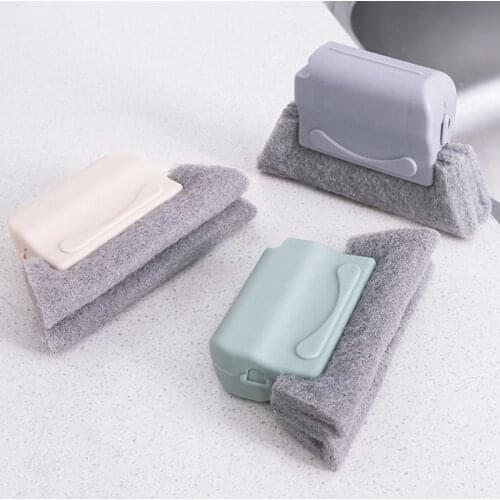 1pcs Window Groove Cleaning Cloth Window Cleaning Brush Scouring Cloth Windows Slot Cleaner Brush Slot Cleaner
