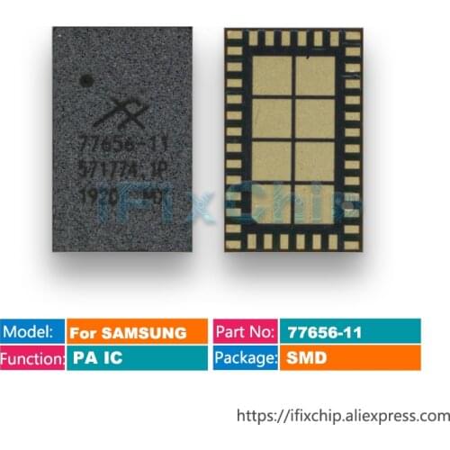 10pcs/lot NEW ORIGINAL 77656-11 SKY77656-11 Power Amplifier IC Chip