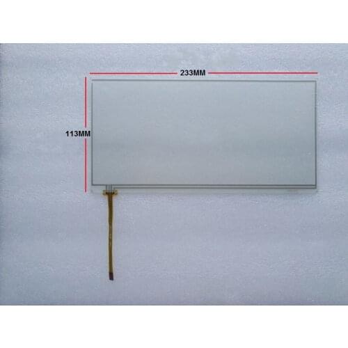 223mm*113mm ZCR-1637 resistive touch screen 4 line 223*113