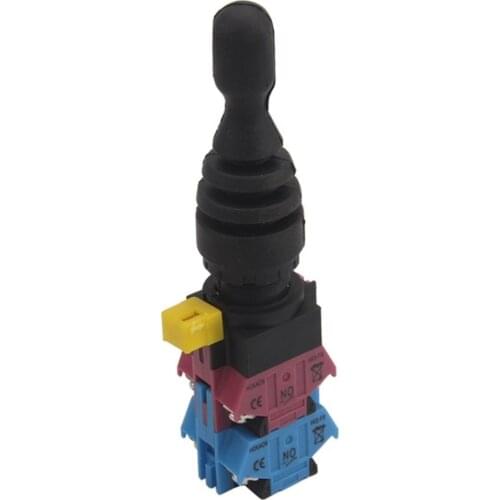 4NO Normal Open 4 Positions Self-locking Joystick Switch Cross Button Switch HKD-FW14