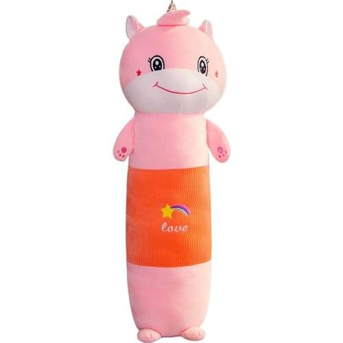 70/90/125cm Lovely Animal Soft Plush Doll Bed Sofa Pillow Nap Pillow Friends children baby gift