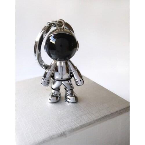 3D Astronaut Space Robot Astronaut Keychain Handmade Keychain Alloy Jewelry Mens Fashion Car Keychain