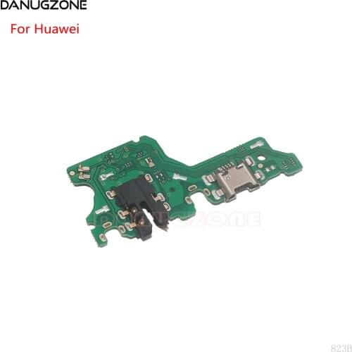 10PCS For Huawei Honor 9C Y7P / P40 Lite E / Y7 Prime 2020 USB Charging Dock Port Socket Jack Connector Charge Board Flex Cable