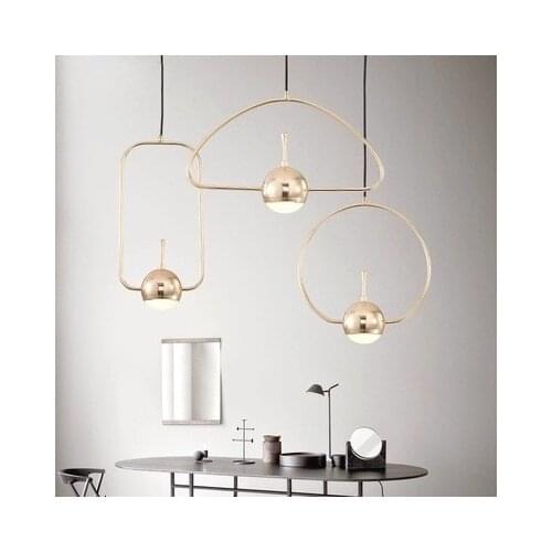 Europe Personality Small A Chandelier Originality Restaurant Bar Counter Aisle Corridor Designer Ins Personality Concise Lamp