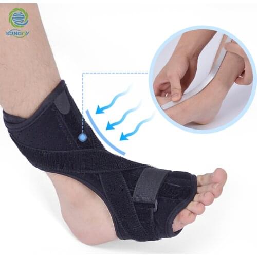 KONGDY 1 Piece Foot Orthotic Fixed Bandage Ankle Splint Support Protector Relief Arthritis Sprain Pain Relief Stabilizer Brace