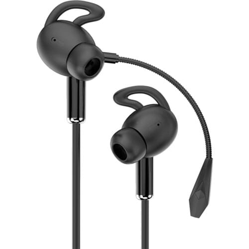 With Mic Gaming Headset 3.5mm Aux Jack In Ear Earbuds Noise Cancelling Earphones Dual Microphone Pluggable Wired Gaming Headsets