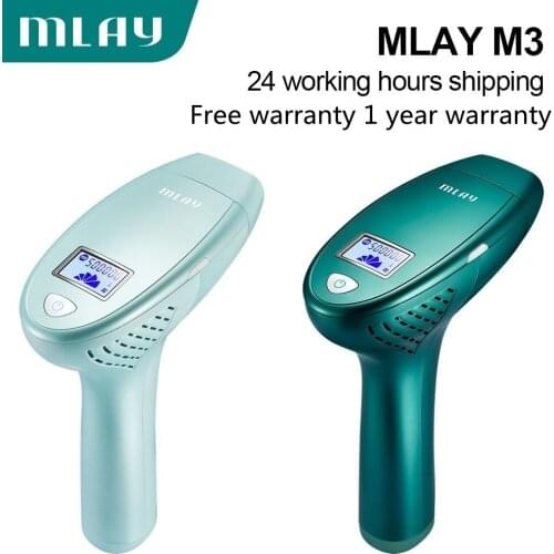 MLAY M3 IPL Epilator Permanent Hair Removal With LCD Display Machine Malay Laser For Women And Men Boay Bikini Face Underarm