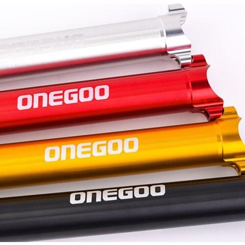 ONEGOO 33.9mm X 600mm Lightweight Bicycle Saddle CNC Aluminum Seat Post