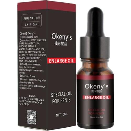 Penis Massage Oil Man Thickening Growth Cock Erection Enhance Men Health Care Penile Growth Bigger Penis Essential Oil