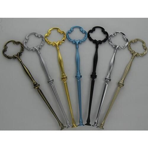 New 2 Size 50 sets/ bag 3 Tier Cake Stand centre handles cake plate Holder Metal cake stand hardware allow mix color & designs