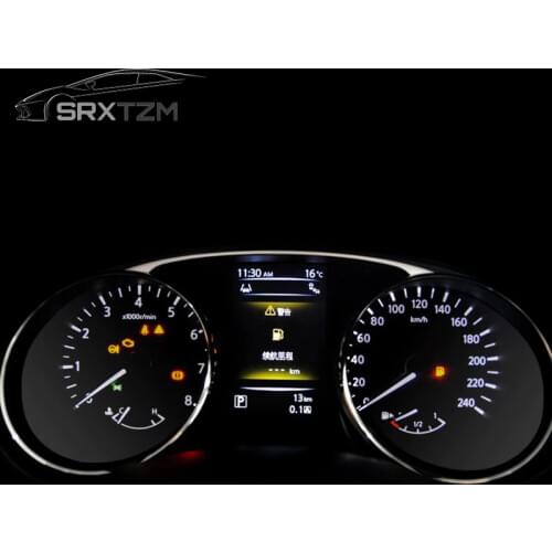 SRXTZM New For NISSAN X-Trail Rogue T32 2014-2016 Car Styling PET Dashboard Paint Protective Film Light Transmitting Accessories