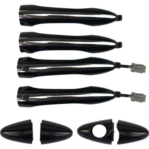 OEM 826512T020 826512T010 826522T000 8Pcs Front Rear Exterior Outer smart key Door Handle Chrome Black for Kia Optima 2011-2015