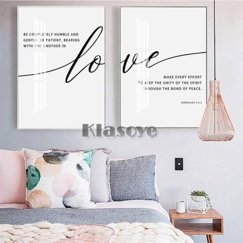 Hand Drawing Illustration With Bible Verse Posters Faith Christian Art Prints Gallery Wall Canvas Painting Modern Home Decor
