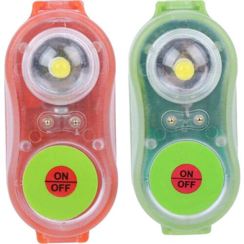 Surfing Life Jacket Light LED Lithium Battery Life Vest Lamp Self-Lighting Life Saving Equipment for Boat Use Swimwear Light