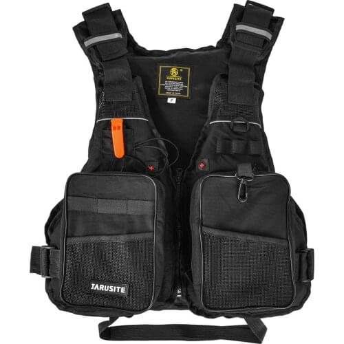 낚시조끼 Waterproof Fishing Life Jacket photography Reflective Outdoor Sport Life Vest Multi Pockets Buoyancy Unisex Safety Jacket