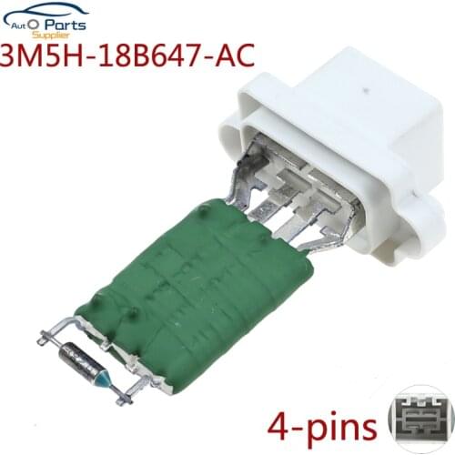 High Quality! 3M5H-18B647-AC Heater Motor Fan Blower Resistor for Ford Fiesta MK5 MK6 Focus Mondeo 3M5H18B647AC 1206927 1253185