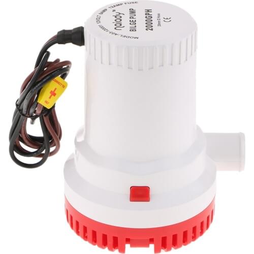 12v DC Submersible Bilge Water Pump For Fishing Boats, Cruises, Runabouts, Yachts