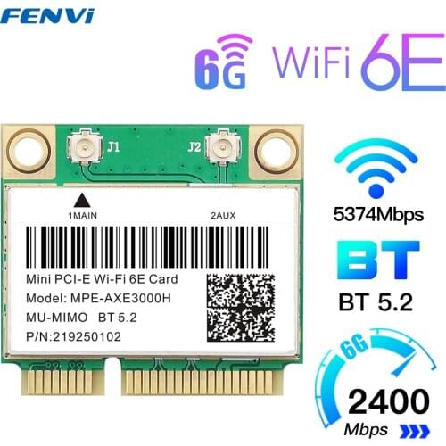 Wireless 802.11ac Dual Band 1200Mbps MC-AC7265 Wifi Card Bluetooth 4.2 Half Mini PCI-E 2.4G 5Ghz Wlan Adapter Laptop Antenna