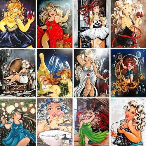 5D DIY Diamond Painting Beauty Art Rhinestone Art Embroidery Picture Full Diamond Mosaic Gift Home Decoration Cross Stitch Kit