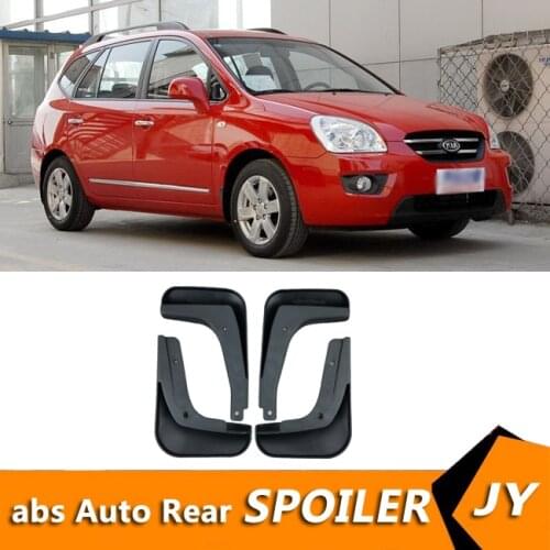 For Kia Carens 2007-2011 Mudflaps Splash Guards Front With color and rear Mud Flap Mudguards Fender Modified special