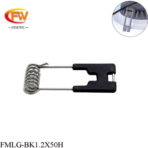 FINEWE 5pcs/lot lighting downlight accessories Spring Clamp Fixed Spring Clamp LED Panel light Spotlight Spring Snap