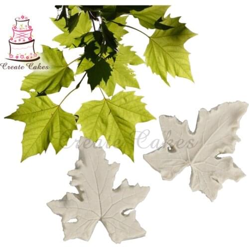 Parasol Leaf Mold for Peony Flower Decoration Stainess Steel Cutter Set Wedding Fondant Cake Sugarcraft Tool Bakeware