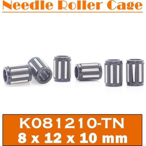 K081210 TN Bearing size 8*12*10 mm ( 6 Pcs ) Radial Needle Roller and Cage Assemblies K081210TN 29242/8 Bearings K8x12x10TN