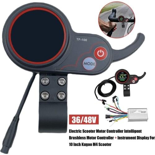 36/48V Electric Scooter Motor Controller Intelligent Brushless Motor Controller and Instrument Display For Kugoo M4 Scooter