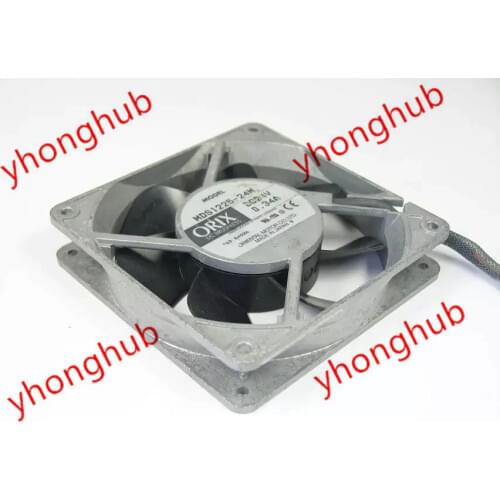 ORIX MDS1225-24M DC 24V 0.34A 4-Wire 120x120x25mm Server Cooling Fan