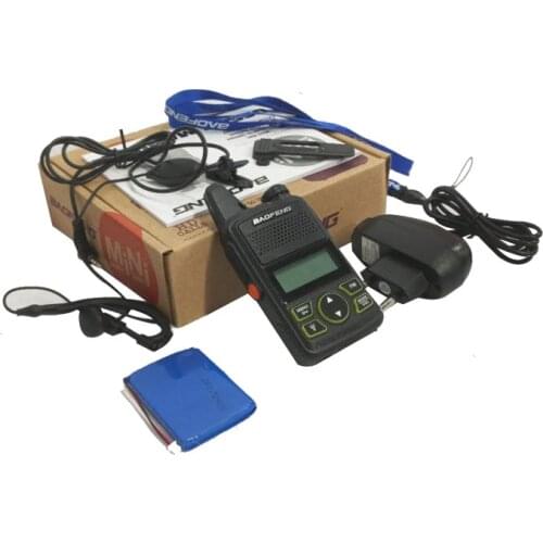 Ptt Baofeng BF-T1 Portable Earphone Walkie Talkie Set With Handheld Hotel Civilian BF T1 Radio Comunicacion Ham HF Transceiver