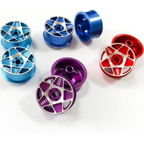 Homemade 4WD accessories, large diameter and equal width lettering five-star aluminum alloy hollow wheel hub with hub lock