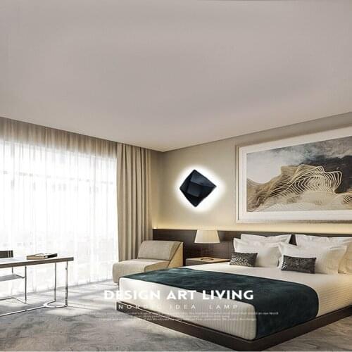 LED bedroom living room wall lamp balcony study ceiling lamp hotel restaurant modern art lighting