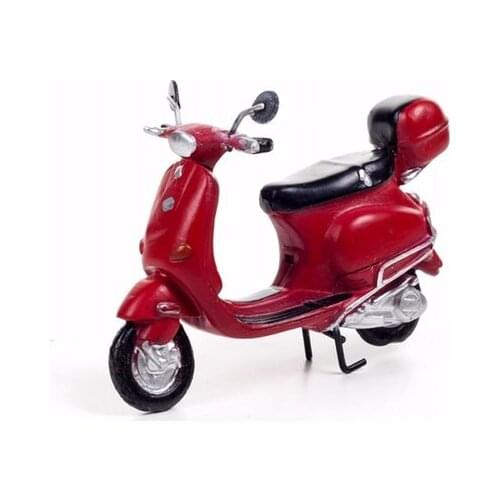 Modern Scooter Red Motorcycle trinket baratija حلية орнаментальный