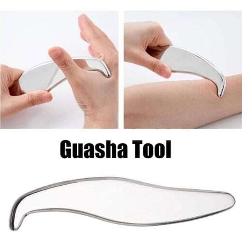 Stainless steel fascial knife Gua Sha Tool Manual Scraping Myofascial Tool Skin Tissue Massager Release Therapy Care Physic Y8H5
